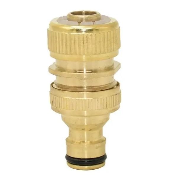 Conector rápido de manguera de latón de alta durabilidad con accesorios de cobre estancos