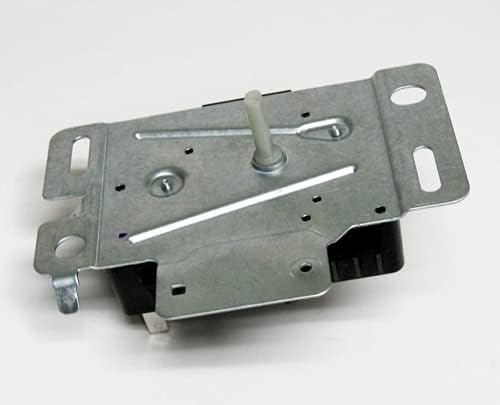 Side view of the Mintu Dryer Timer Replacement, showing the electrical terminals and the sturdy metal bracket.