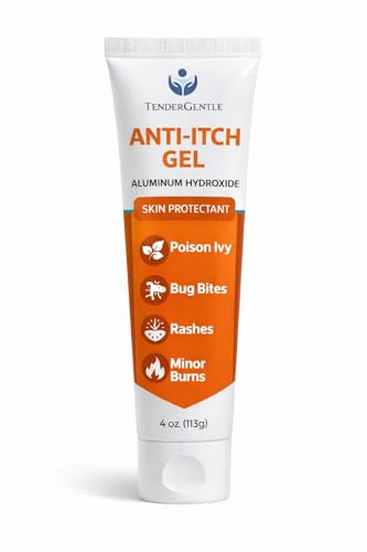 TenderGentle Skin Protectant with Aluminum Hydroxide Gel - 4 oz of Gran Ointment for Poison Ivy, Oak, and Sumac, and More - Good for Skin Rashes