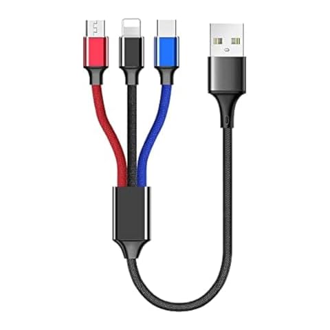 ienza Universal USB Charging Cable Cord Wire with Micro & USB-C for Earbuds Ear Buds, Charging Cases & Headphones Compatible with Sony, Beats Flex/Studio Buds, Jaybird, PowerBeats, JBL, Raycon & More Cover
