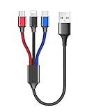 ienza Universal USB Charging Cable Cord Wire with Micro & USB-C for Earbuds Ear Buds, Charging Cases & Headphones Compatible with Sony, Beats Flex/Studio Buds, Jaybird, PowerBeats, JBL, Raycon & More