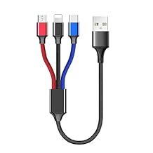 ienza Universal USB Charging Cable Cord Wire with Micro & USB-C for Earbuds Ear Buds, Charging Cases & Headphones Compatible with Sony, Beats Flex/Studio Buds, Jaybird, PowerBeats, JBL, Raycon & More