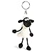 NICI 3033098 Schlüsselanhänger Shaun das Schaf 13 cm – Kuscheltier Shaun das Schaf Kuscheltieranhänger mit Schlüsselring für Schlüsselband, Schlüsselbund, Schlüsselhalter & Schlüsselkette – 33098