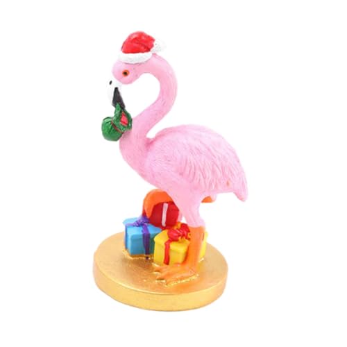 Figurine de noël en résine de collection, ornement raffiné pour armoire