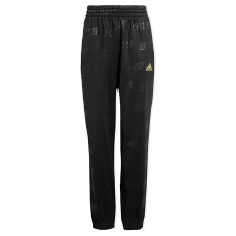 Adidas Black/Gold Sport Trousers for Kids Cover