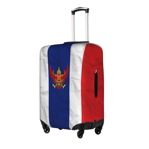 Universal Stretch Suitcase Cover Thailand Thai Flag Carry On Luggage Sleeve Anti Scratch Travel Baggage Protector for Women Large2