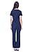 Dagacci Medical Uniform® Scrubs for Women Set – Natural Stretch Ultra Soft V-Neck Top and Pants Sets for Women - 9 Pocket Navy Blue M