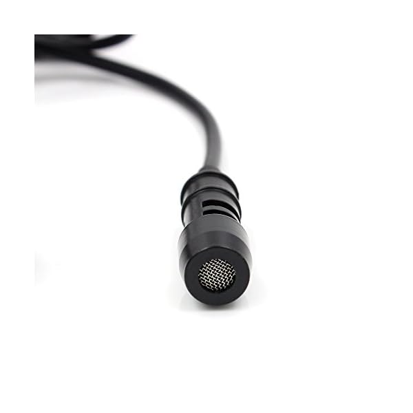 AUFGELD Professionelles Lavalier Kondensatormikrofon Kompatibel Mit Apple iPhone Android Windows Smartphones Clip On… – Bild 8