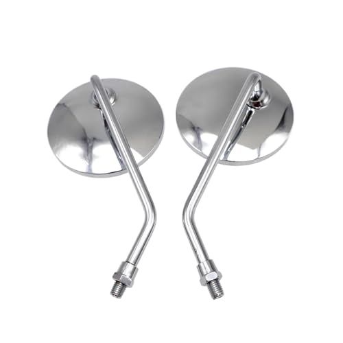 Rétroviseur guidon moto pliable rond pour vos sorties tout-terrain et urbaines