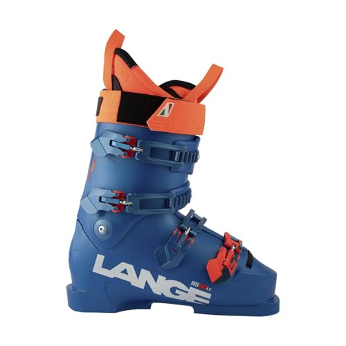 Chaussures de ski Lange RS 110 SC bleu garantissant précision et contrôle en taille 27.5