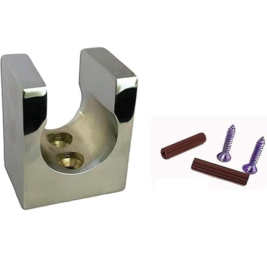 Toilet Jet Spray Wall Hook Stand | Aluminium Chrome Plated Wall Hook Stand Holder | Bathroom Jet Spray for Toilet |Jet Spray Faucet Wall Stand - Easy Grip (Pack of 1) (B0DBZV65WL) Amazon Price History, Amazon Price Tracker