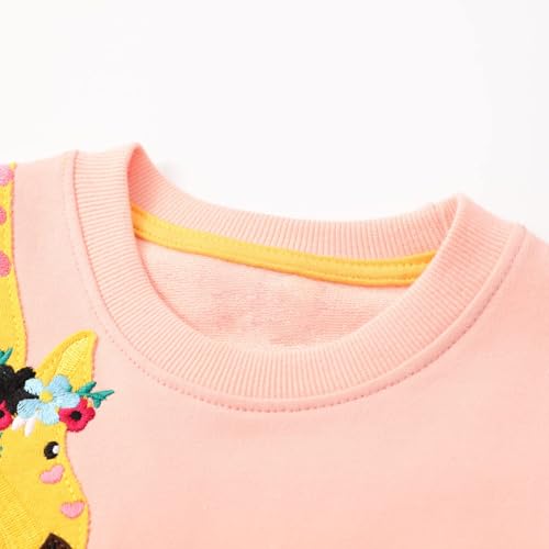 Image of Hongshilian Unisex Kids Cute Cartoon Cotton Sweater Shirt