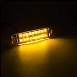 10 Uds 18 LED 24V luz de posición lateral lámpara de señal de liquidación lámpara de advertencia trasera remolque camión caravana barco autobús