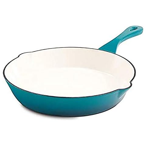 Crock Pot Artisan 10 Inch Enameled Cast Iron Round Skillet Cover