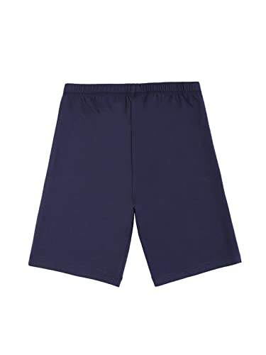 Image of TWIN BIRDS Cotton Stretchable Solid Coloured Skinny Fit Knee Length Yoga /Cycling /Sports Shorts for Girls