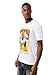 True Religion Men's Short Sleeve True Court Tee - Casual Graphic Crew Neck T-Shirt-Optic White, XXXL