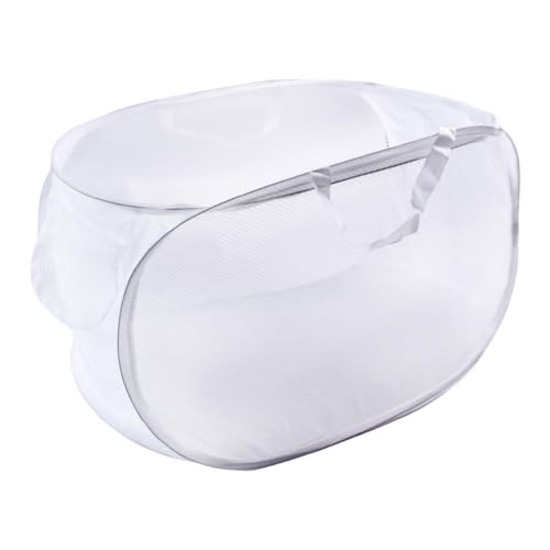 Recinto para animales pequeños, transpirable, portátil, plegable, malla fina