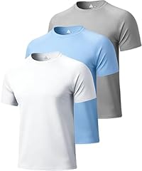 3 Pack-light Gray / Light Blue / White