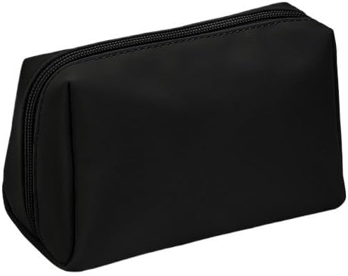 PU Leather Texture Hand Held Makeup Bag for Washing Storage