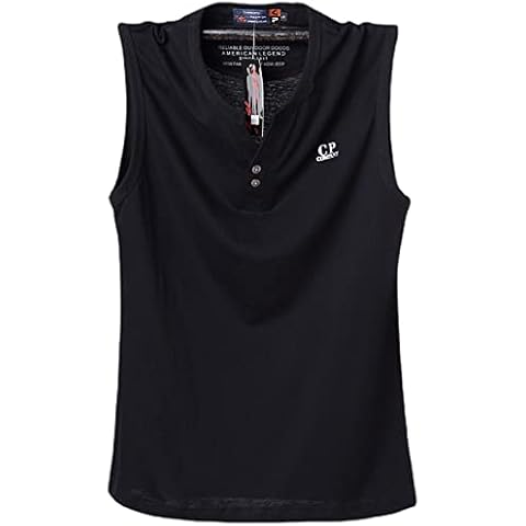 MAOAEAD Camiseta sin mangas de algodón para hombre Cover