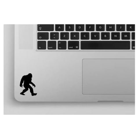 HSC Design Custom Decal Car for Bigfoot (Set of 2 Decals) /Car, Truck, Funny, Tumbler, Window, Motorcycle, Helmet, Bumper, Decal for Laptop, Phone, Home Decoration / 2 in x 2 in/Black Cover