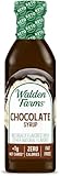 Walden Farms Chocolate Syrup – Perfect for Coffee, Desserts, Ice Cream – Zero Calorie, Sugar-Free, Low Carb, Keto-Friendly, Gluten-Free, Vegan – 12 oz Bottle