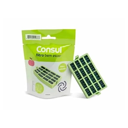 Filtro de Ar Desodorizar Consul para Refrigerador Whirpool Peças