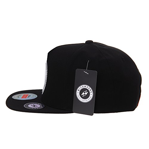 WITHMOONS Snapback Hat Illuminati Patch Hip Hop Baseball Cap AL2344