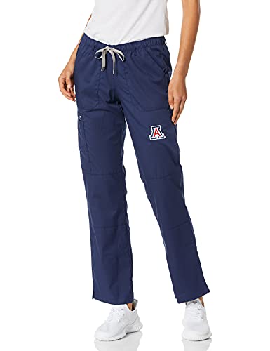WonderWink Women's University of Arizona Straight Leg Cargo Pant Pants, Navy, Medium WonderWink Women's University of Arizona Straight Leg Cargo Pant Pants, Navy, Medium