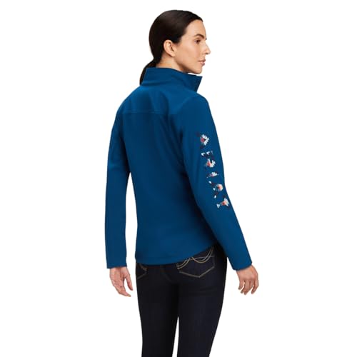 ARIAT New Team Softshell Jacket – Women’s Wind and Water Resistant Jacket3