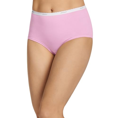 Image of Jockey Women's Underwear 100% Cotton Classic Brief - 6 Pack