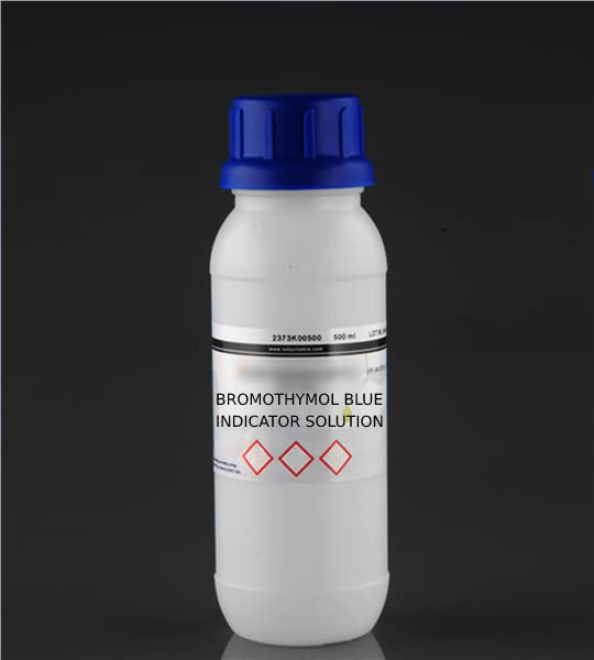 King Mariot 500ml BROMOTHYMOL BLUE INDICATOR SOLUTION For Chemistry Biology Laboratory Experiment Demonstration