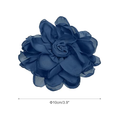 Image of PATIKIL Rose Flower Hair Clips, Fabric Brooch Pins for Women Wedding Party Dance Dress Clothes Accessories Valentine's Day Gifts