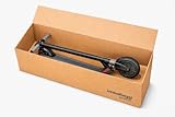 Imballaggi point Caja de cartón para patinete eléctrico universal 124 × 64 × 64 cm – Ideal para envío y transporte – Juego de 1