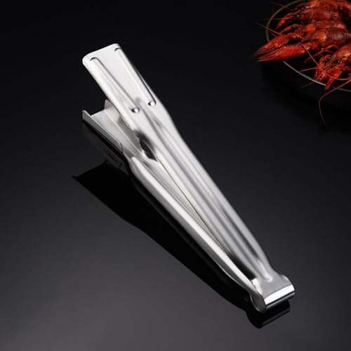 Crawfish Peeler Tool, Stainless Steel Crayfish Tail Peeler, Portable Shucker Clips, Fast Shell Remover, Handy Seafood Tool for Cocktail Bar Party Kitchen Use, 6,89 x 1,38 Inches - immagine 6