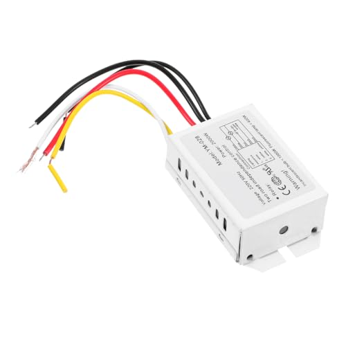 Uonlytech Interruttore Segmentato Digitale a 3 Vie Per Controllo Luci Fluorescenti Trasformatore Elettronico 7.5X4.2X2.25Cm