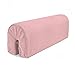 Salsicciotto Lettino Neonato 90 cm - Paracolpi per Lettino, Cuscino Riduttore Lettino Protezione Letto per Bambini Rosa Chiaro Velvet