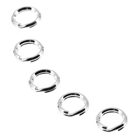 Solid Sterling Silver Bevelled Jump Rings Cover