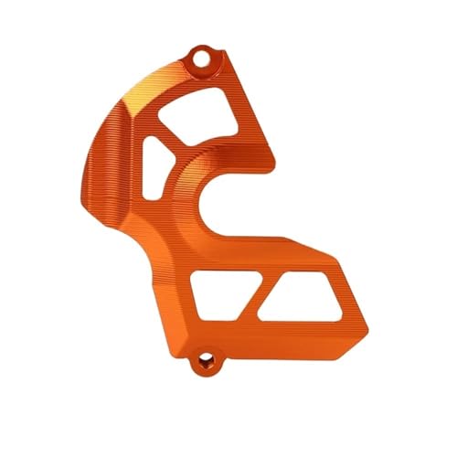NKURTPC Kettenradabdeckung Motorrad Kettenschutz Passend für 1290 Super Adventure RST 2015–2020, vorderer Kettenschutz, Motorrad-Kettenschutzabdeckung(Orange)