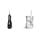 Waterpik Cordless Advanced Water Flosser for Teeth, Gums, Braces, Dental Care with Travel Bag & Aquarius Water Flosser Professional for Teeth, Gums, Braces, Dental Care
