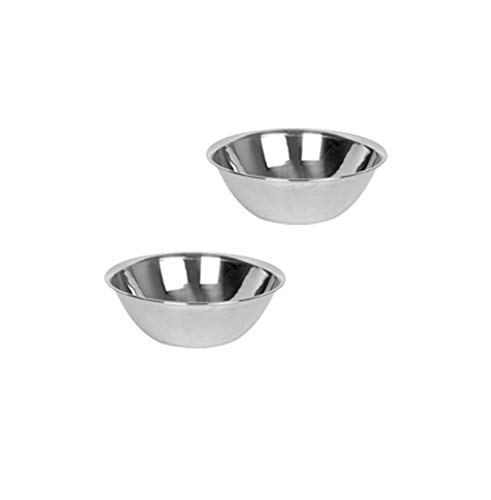 Set de 6 tazones mezcla acero inoxidable 3 qt miniatura 1