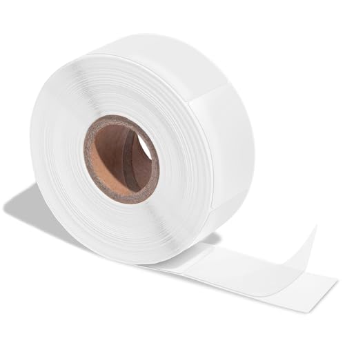 1" X 2" Clear Label Covers, 500 Count, NOT Printer Compatible