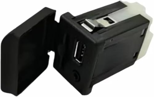 compatibleAdaptador de Interfaz Compatible con Opel Insignia Zafira C 20868796 Toma Auxiliar USB para Coche, Toma de Carga Auxiliar para Coche, Repuesto 26206247