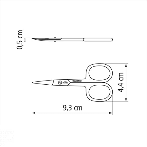 TESOURA PARA UNHAS INOX 3,5