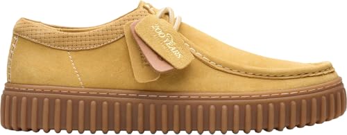Clarks - Mens Torhill Lo Shoes, Color Golden Tan, Size: 12 M US
