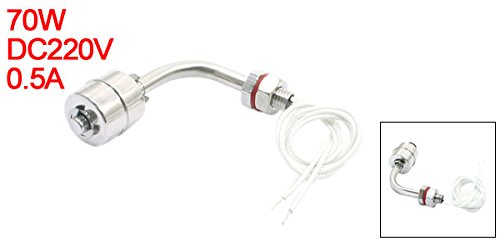 Sourcingmap Stainless Steel Float Switch for Water Pump Tank Swim Pool Garden Pond Liquid Water Level Sensor M16 90mm Length - Image 2