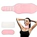 SHASUXTING 3Pcs Essential Oil Wrap Pack Kit for Wasit Neck Leakproof Organic Essential Oil Wrap with Elastic Bands Zipper Pocket Mess Free Essential Oil Compress Wrap Essential Oil Neck Pack for Comfo