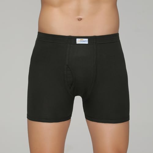 Image of Amul Comfy Men's Cotton Solid Trunks