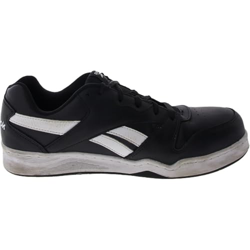 Reebok Men's Rb4162 Bb4500 Safety Composite Toe Low Cut Work Sneaker Black and White2