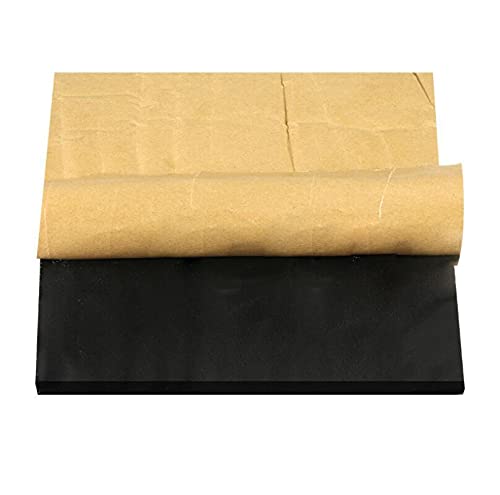 Lysee 3D Printer Parts & Accessories - 200pcs Heat Insulation Cotton 200/300mm Foil Self-Adhesive Insulation Cotton 10mm Thickness 3D Printer Heating Bed Sticker - (Size: 300x300x10mm)